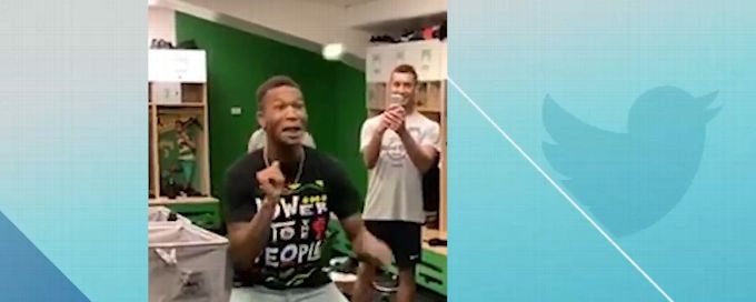 Soccer player hilariously fools teammate with an 'eggceptional' prank
