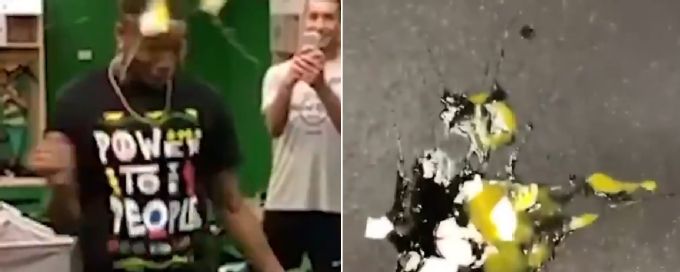Flashback: Tampa Bay Rowdies player falls for egg prank