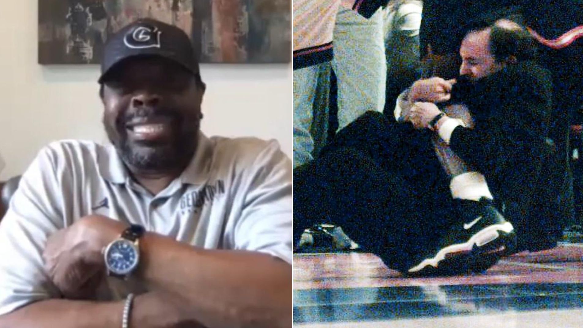 Ewing recalls infamous fight when Van Gundy grabbed Mourning's leg