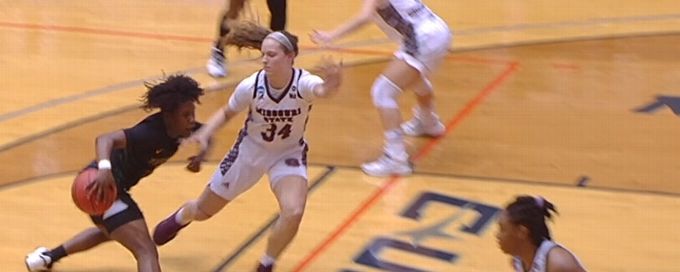 Jefferson puts her defender on skates before knocking down jumper
