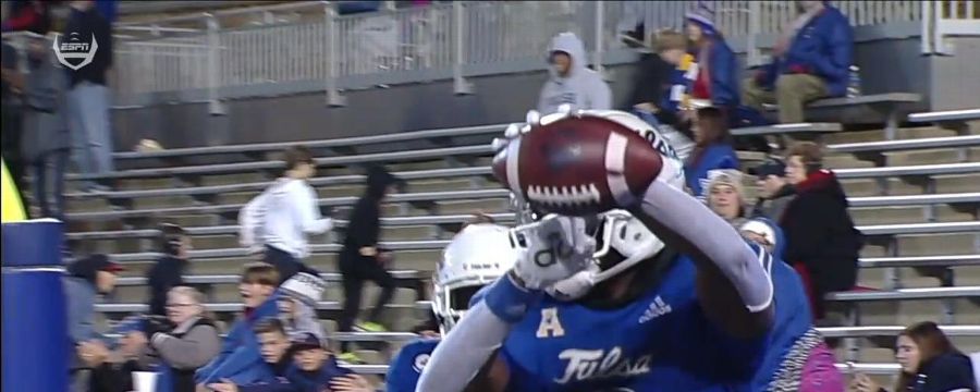 Brin gives Tulsa life with TD pass