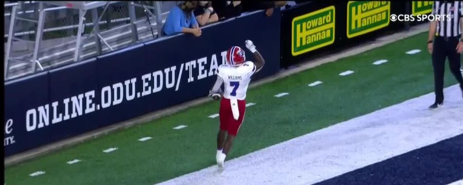 Touchdown! Marcus Williams Jr. scores for LA Tech