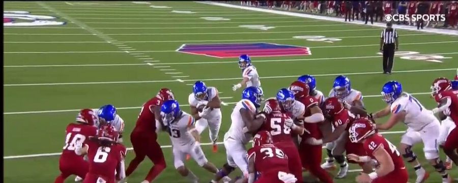Boise State pours it on with Van Buren's 2nd TD