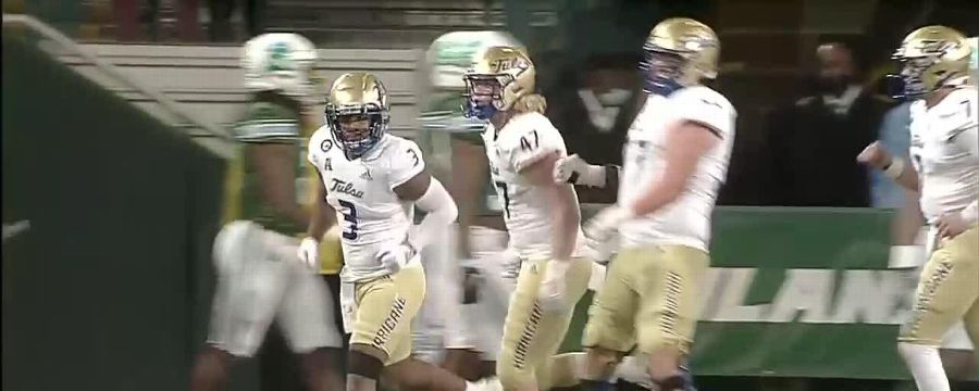 Tulsa Golden Hurricane vs. Tulane Green Wave: Full Highlights