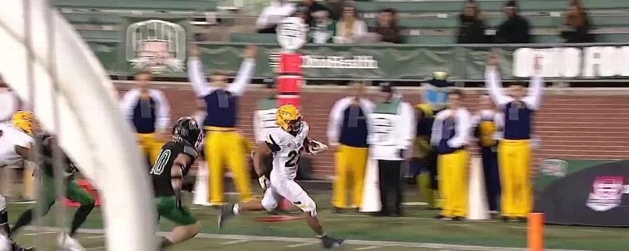 End Zone! Bryant Koback scores 13-yard Rushing touchdown vs. Ohio