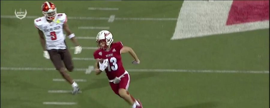 Sorenson left wide open for 83-yard Miami (OH) TD
