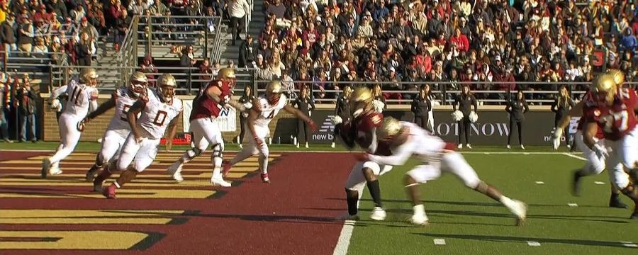 Florida State comes up with a safety against Boston College