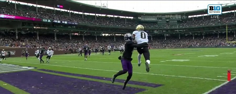 Milton Wright hauls in his second receiving TD