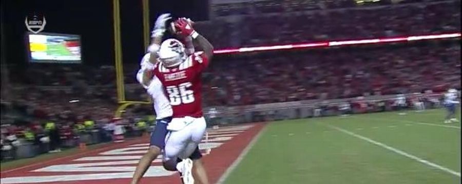 NC State WR gets up for incredible go-ahead TD