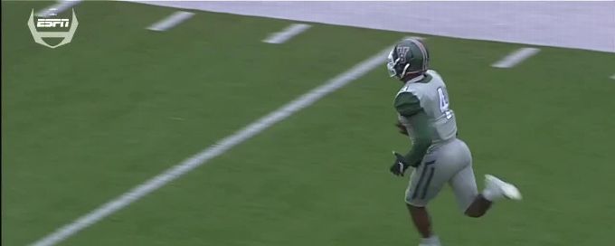 Jalani Eason airs it out for 60-yard TD pass