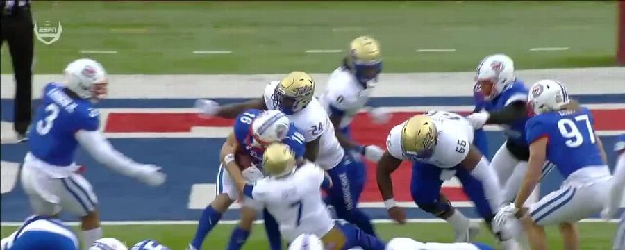 Trevor Denbow gets the pick vs. Tulsa