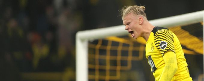 Erling Haaland at it again as Dortmund beats Furth