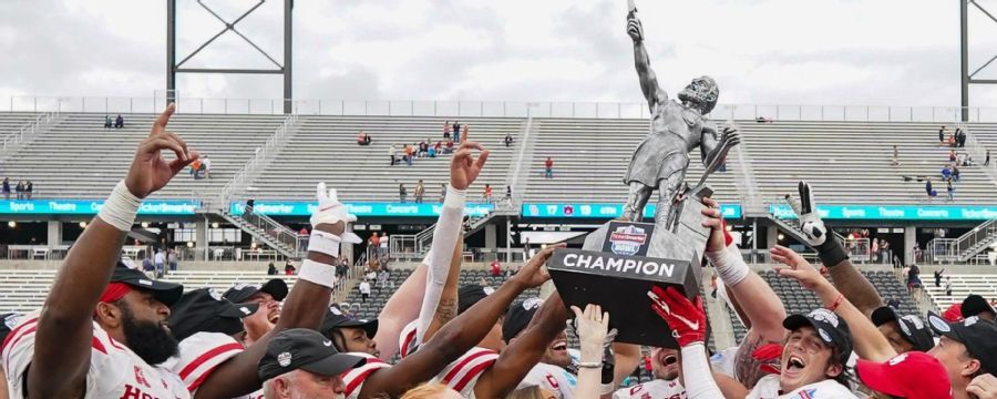Houston's late score helps seal win in the TicketSmarter Birmingham Bowl