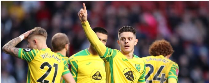 Norwich takes the lead with Rashica's 79th minute goal