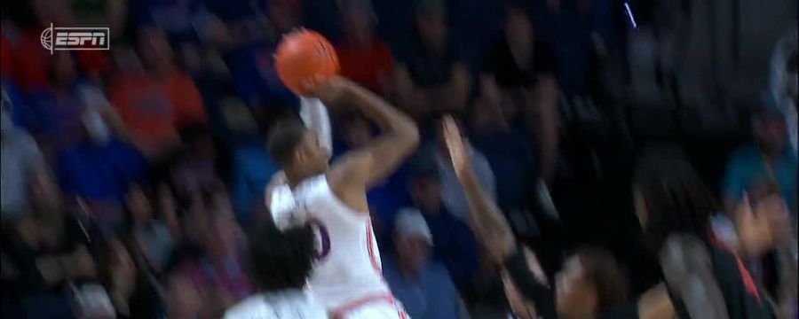 Jabari Smith puts away the fadeaway jumper