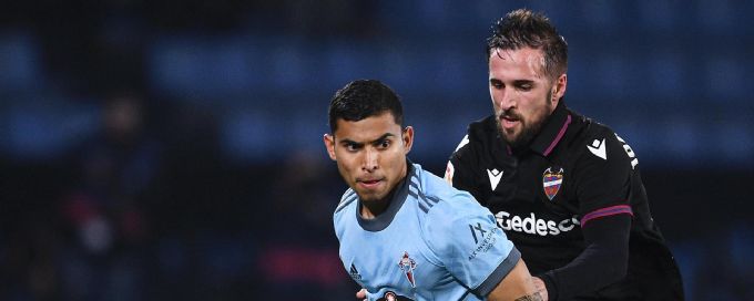 Celta Vigo and Levante play to 1-1 draw