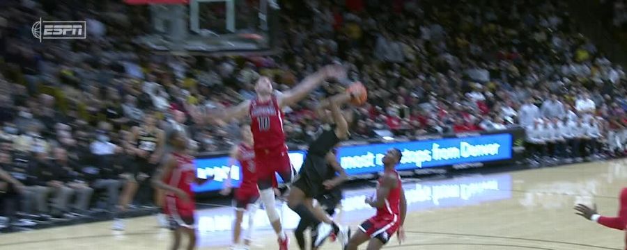 Keeshawn Barthelemy gets the and-1 to fall