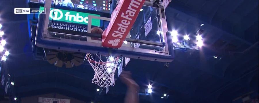 Christian Braun makes a great defensive play for the steal