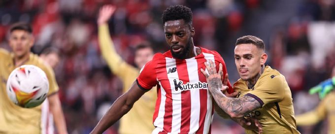 Athletic's big 2nd half leads them to 3-1 win over Levante
