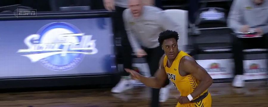 Baylor Scheierman somehow gets the and-1 to fall
