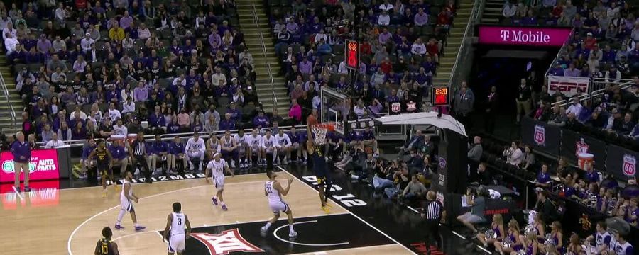 Sean McNeil makes an unreal pass to Isaiah Cottrell for a dunk