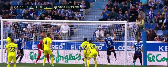Alavés 2-1 win over Villarreal