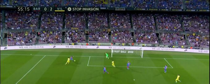 Adama's gaffe leads to Villarreal's second goal