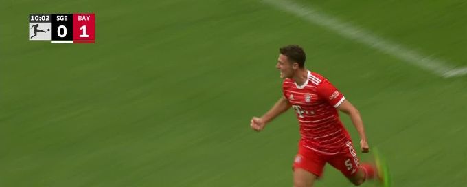 Bayern bags 6 goals in dominant win vs. Frankfurt