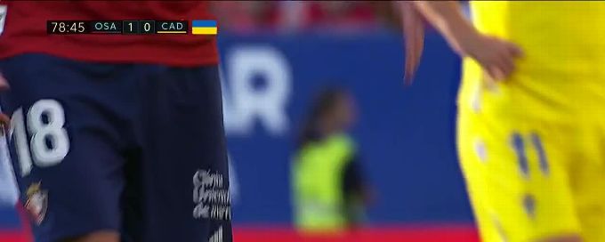 Kike García doubles Osasuna's lead with penalty conversion