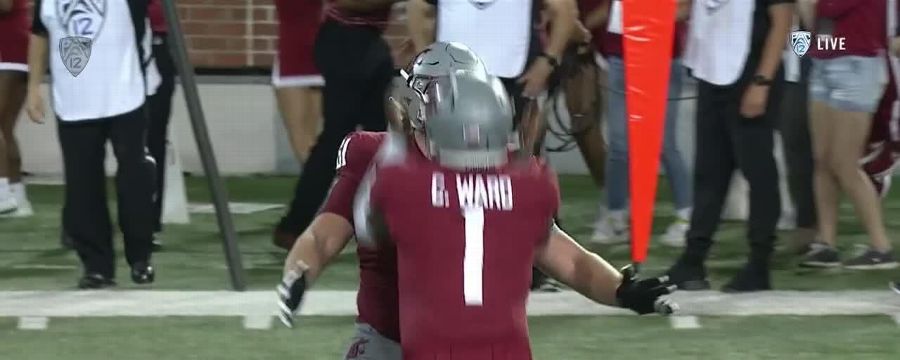 Cameron Ward connects for 13-yard TD pass