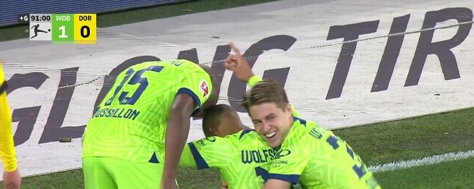 Lukas Nmecha puts finishing touches on Wolfsburg's victory