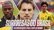 Grafite em 2010, Henrique em 2014, até Kaká e mais: as surpresas das convocações do Brasil em Copas do Mundo