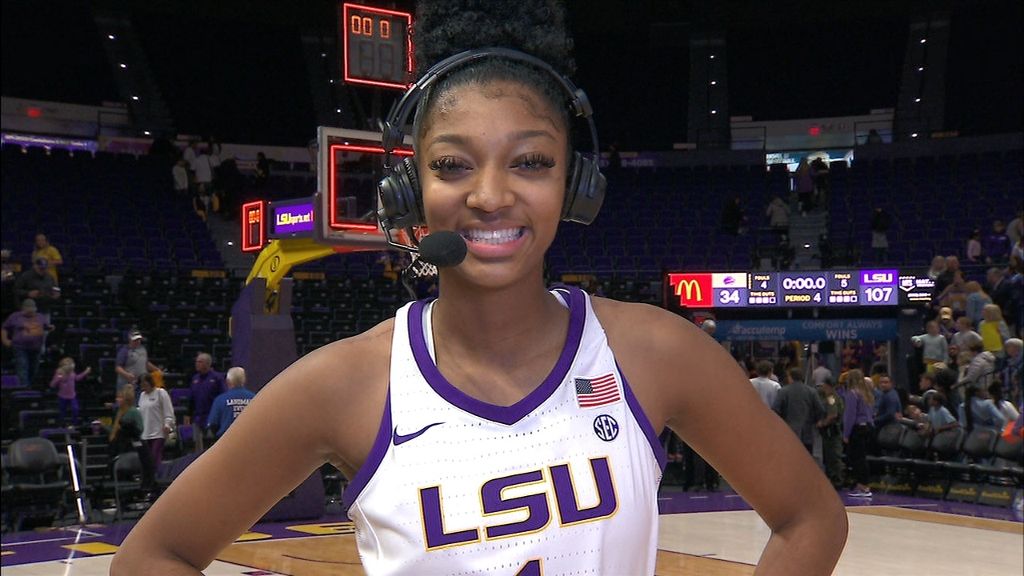Reese's dominant double-double paces No. 16 LSU to win