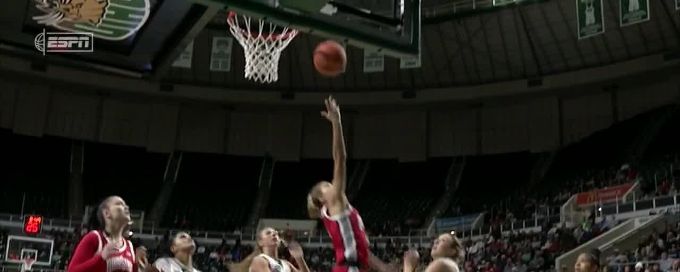 Jacy Sheldon gets the and-1 for Ohio State