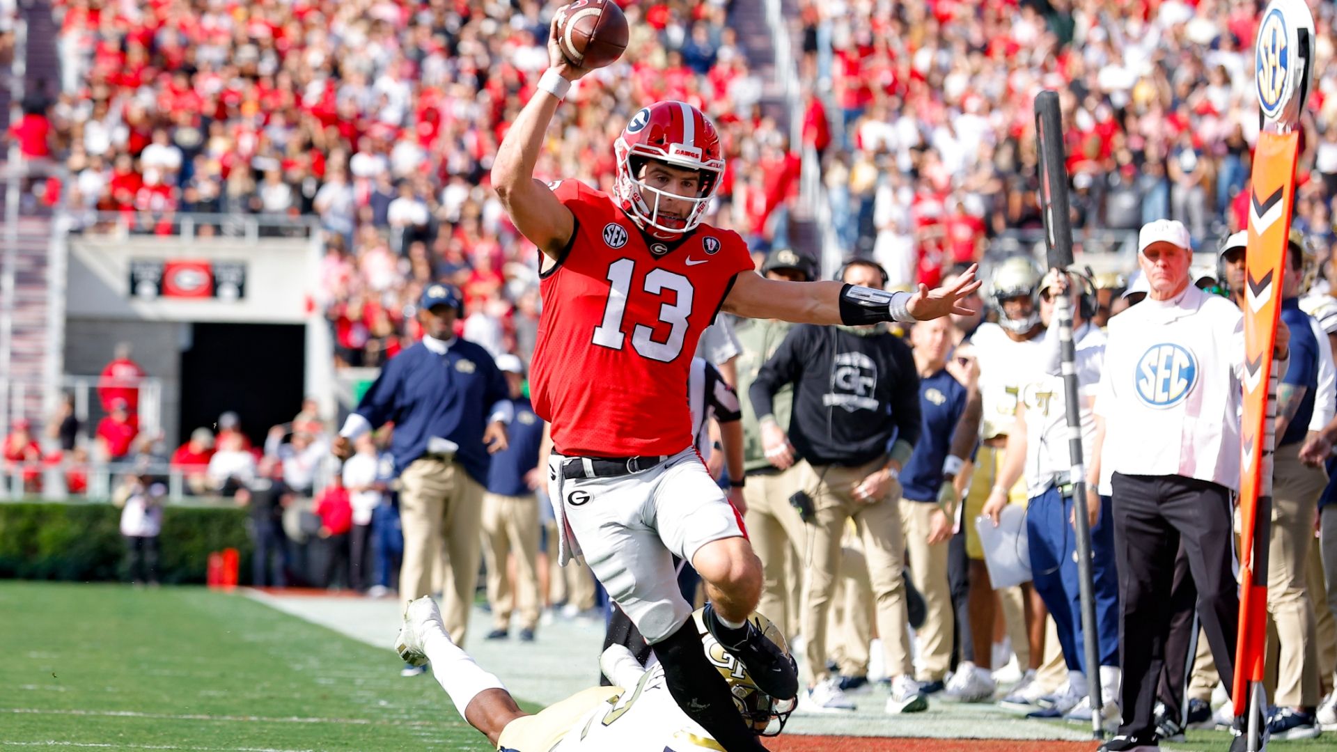 Bulldogs Storm Back To Down Georgia Tech bulldogs-storm-back-to-down-georgia-tech