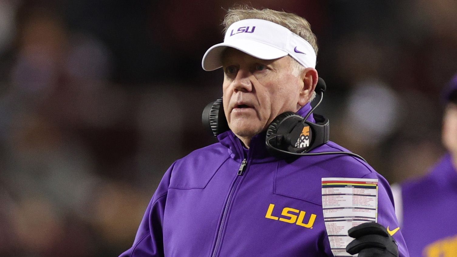 Kelly says LSU has played its best when it's needed