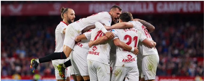 Sevilla outlasts Getafe 2-1 in LaLiga action