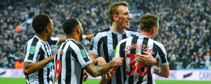 Newcastle beats Southampton to reach Carabao Cup final