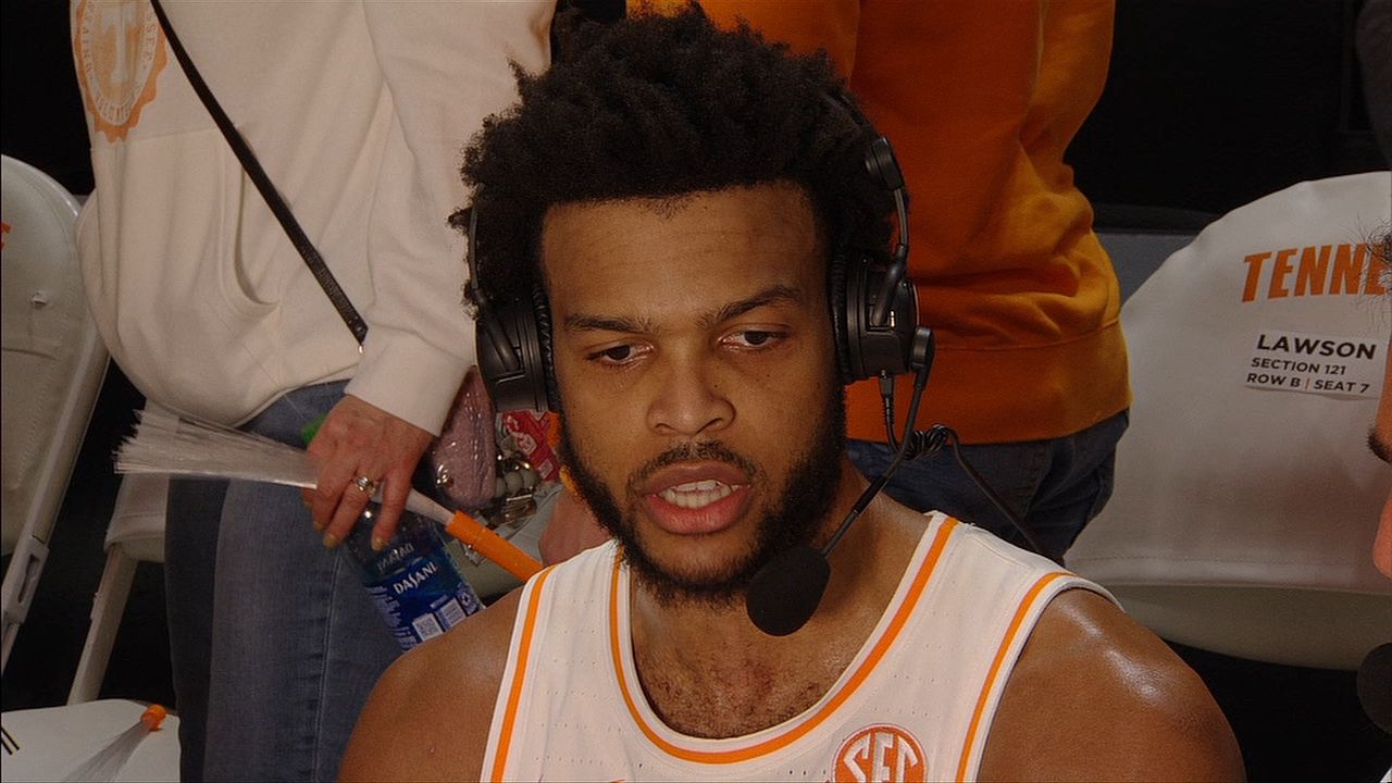 James details final moments in Tennessee win vs. Auburn