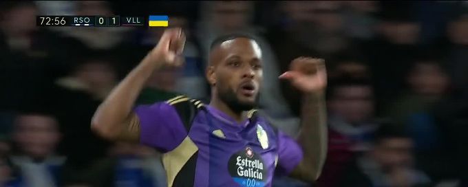 Cyle Larin breaks the deadlock for Valladolid