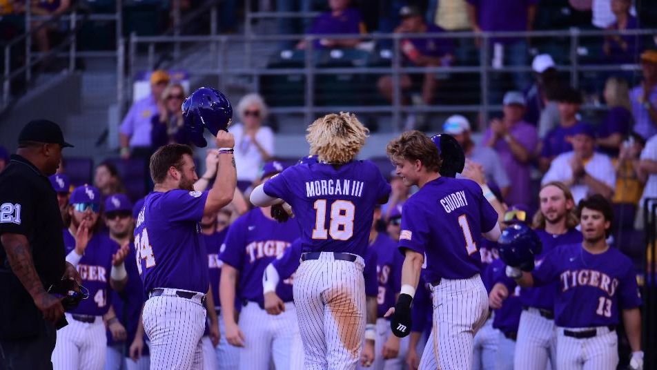 Morgan hits for the cycle, No. 1 LSU run guidelines Southern