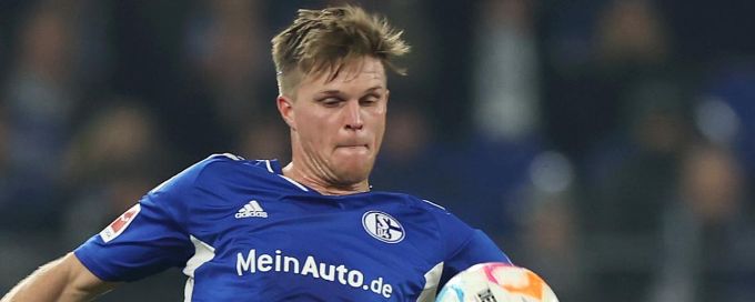 Marius Bulter doubles Schalke's lead with ridiculous back-heel goal