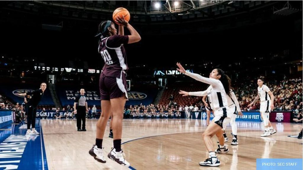 Aggies hold off gritty Commodores in first round