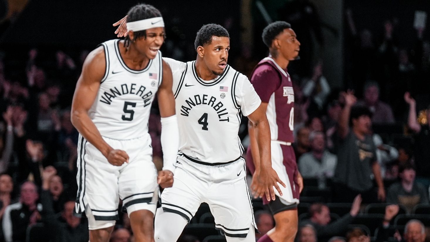 Vandy Rau Vandy's hot shooting closes out regular season with win