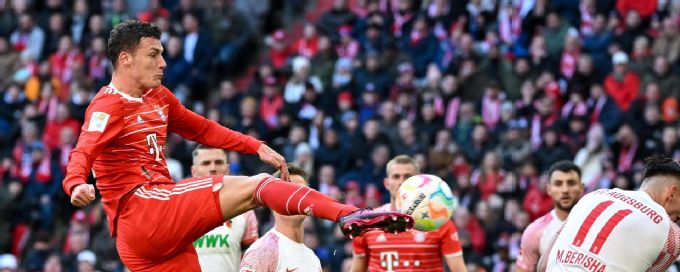 Pavard scores stunning scissor-kick volley for Bayern