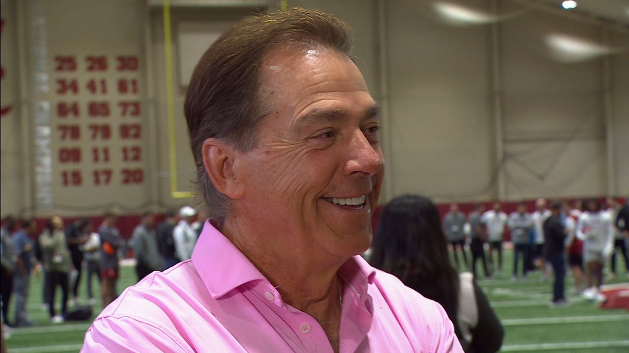 Saban explains Bama's Pro Day and what he sees ahead