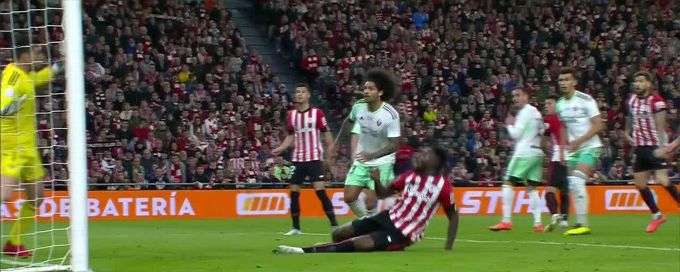 Iñaki Williams finds the back of the net to put Athletic Club on the board
