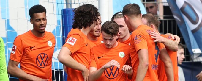 Mattias Svanberg's brace powers Wolfsburg past Bochum