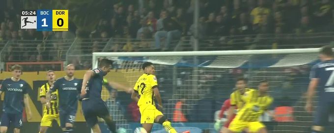 Anthony Losilla goal 5th minute VfL Bochum 1-0 Borussia Dortmund
