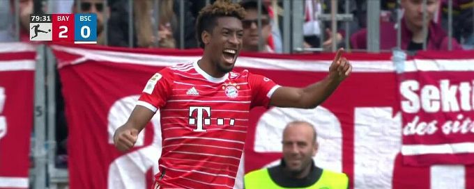 Kingsley Coman scores 79th-minute goal for Bayern Munich
